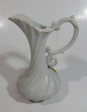 Vintage 1950s Capodimonte Ewer Small Ivory Bisque Porcelain Pitcher Jug - Italian