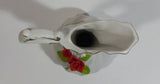 Vintage 1950s Capodimonte Ewer Small Ivory Bisque Porcelain Pitcher Jug - Italian