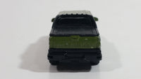 2009 Matchbox Croc Zoo Chevy Avalanche Truck Olive Green MB86 Die Cast Toy Car Vehicle