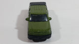 2009 Matchbox Croc Zoo Chevy Avalanche Truck Olive Green MB86 Die Cast Toy Car Vehicle