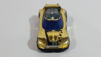 2013 Hot Wheels Racing Super Chromes Chicane Gold Chrome Die Cast Toy Race Car Vehicle