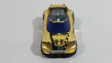 2013 Hot Wheels Racing Super Chromes Chicane Gold Chrome Die Cast Toy Race Car Vehicle