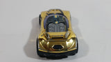 2013 Hot Wheels Racing Super Chromes Chicane Gold Chrome Die Cast Toy Race Car Vehicle