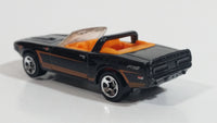 2012 Hot Wheels '69 Shelby GT-500 Convertible Black Die Cast Toy Car Vehicle