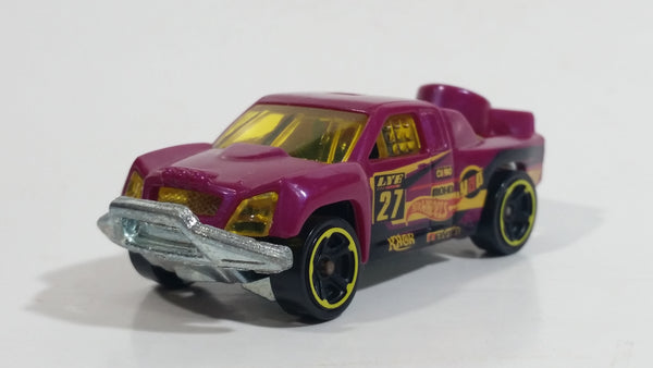 2015 Hot Wheels HW Off-Road Road Rally Off Track Dark Magenta Purple Pink Die Cast Toy Car Vehicle