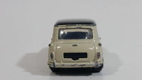 Motor Max 6017 Austin Mini Cooper Cream White with Black Roof Die Cast Toy Car Vehicle