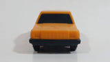 1982 Tonka Ford Escort Orange Plastic Toy Car Vehicle Made in USA