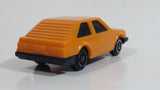 1982 Tonka Ford Escort Orange Plastic Toy Car Vehicle Made in USA