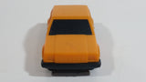 1982 Tonka Ford Escort Orange Plastic Toy Car Vehicle Made in USA