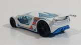 2014 Hot Wheels HW Race Race Team Impavido 1 White Die Cast Toy Car Vehicle