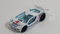 2014 Hot Wheels HW Race Race Team Impavido 1 White Die Cast Toy Car Vehicle