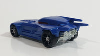 2019 Hot Wheels Batman Batmobile Dark Blue Die Cast Toy Car Vehicle