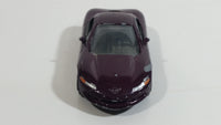 Motor Max 6007 Corvette Sting Ray III Maroon Dark Purple Die Cast Toy Car Vehicle