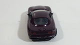 Motor Max 6007 Corvette Sting Ray III Maroon Dark Purple Die Cast Toy Car Vehicle