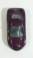 Motor Max 6007 Corvette Sting Ray III Maroon Dark Purple Die Cast Toy Car Vehicle