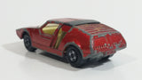 Vintage 1972 Lesney Matchbox Superfast Siva Spyder Red Die Cast Toy Car Vehicle Made in England