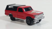 Summer Motor Force Pizza Chef Red Truck with Black Canopy Die Cast Toy Car Vehicle