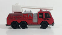 1992 Tonka Red Fire Ladder and Hook Truck DieCast Toy Vehicle - McDonald's Happy Meal