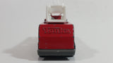 1992 Tonka Red Fire Ladder and Hook Truck DieCast Toy Vehicle - McDonald's Happy Meal