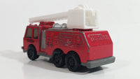 1992 Tonka Red Fire Ladder and Hook Truck DieCast Toy Vehicle - McDonald's Happy Meal