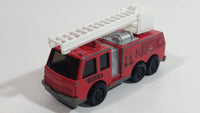 1992 Tonka Red Fire Ladder and Hook Truck DieCast Toy Vehicle - McDonald's Happy Meal