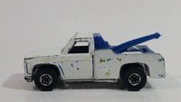 1977 Hot Wheels Flying Colors Ramblin' Wrecker Tow Truck Rig White Die Cast Toy Car Vehicle - Malaysia