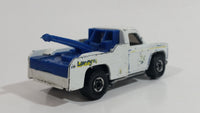 1977 Hot Wheels Flying Colors Ramblin' Wrecker Tow Truck Rig White Die Cast Toy Car Vehicle - Malaysia