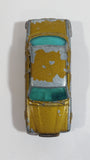 Vintage Yatming No. 1012 Mercedes-Benz 450 SEL Gold Die Cast Toy Car Vehicle - Hong Kong