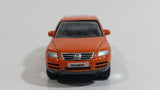 RealToy Volkswagen Touareg Orange 1/61 Scale Die Cast Toy Car Vehicle