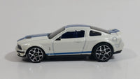 2008 Hot Wheels '07 Shelby GT500 Pearl White Die Cast Toy Muscle Car Vehicle