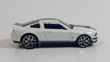 2008 Hot Wheels '07 Shelby GT500 Pearl White Die Cast Toy Muscle Car Vehicle