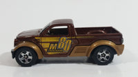 2004 Hot Wheels Dodge M80 Truck Metalflake Brown Die Cast Toy Car Vehicle 5SP