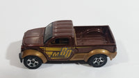 2004 Hot Wheels Dodge M80 Truck Metalflake Brown Die Cast Toy Car Vehicle 5SP