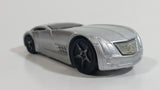 2004 Hot Wheels First Editions Hardnoze Cadillac V-15 Hardnoze Metalflake Silver Die Cast Toy Car Vehicle