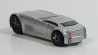 2004 Hot Wheels First Editions Hardnoze Cadillac V-15 Hardnoze Metalflake Silver Die Cast Toy Car Vehicle