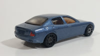 2004 Hot Wheels First Editions Maserati Quattroporte Steel Blue Die Cast Toy Luxury Car Vehicle 29/212