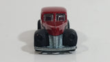 2007 Hot Wheels Since '68 '40 Ford 2-Door Metalflake Red and Black Die Cast Toy Hot Car Vehicle WW