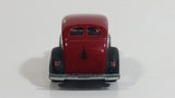 2007 Hot Wheels Since '68 '40 Ford 2-Door Metalflake Red and Black Die Cast Toy Hot Car Vehicle WW