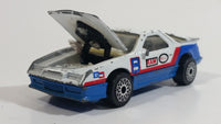 1986 Matchbox 1984 Dodge Daytona Turbo Z White Good Year Bell Die Cast Toy Car Vehicle with Opening Hood - Macau