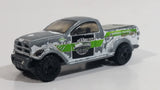 2002 Hot Wheels Fed Fleet Dodge Power Wagon Truck Border Patrol White Die Cast Toy Car Vehicle