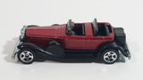 2001 Hot Wheels 1931 Duesenberg Model J ('31 Doozie) Dark Red Die Cast Toy Car Vehicle No. 176