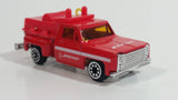 RealToy Boeing Aerospace Red Fire Pickup Truck with Yellow Ladders Die Cast Toy Car Vehicle