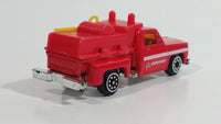 RealToy Boeing Aerospace Red Fire Pickup Truck with Yellow Ladders Die Cast Toy Car Vehicle