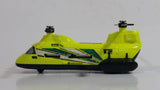 2010 Matchbox Sky Busters SB58 Transport Helicopter Neon Yellow Die Cast Toy Car Vehicle