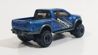 2016 Hot Wheels HW Hot Trucks '17 Ford F-150 Raptor Truck Metalflake Dark Blue Die Cast Toy Car Vehicle