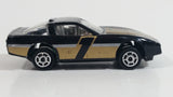 Majorette Sonic Flasher Corvette ZR-1 Black Die Cast Toy Car Vehicle