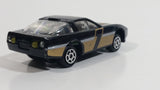 Majorette Sonic Flasher Corvette ZR-1 Black Die Cast Toy Car Vehicle