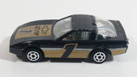 Majorette Sonic Flasher Corvette ZR-1 Black Die Cast Toy Car Vehicle