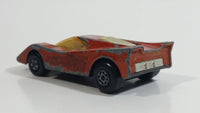 Vintage 1972 Lesney Matchbox Superfast No. 7 Hairy Hustler Amber Orange Die Cast Toy Car Vehicle