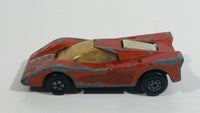 Vintage 1972 Lesney Matchbox Superfast No. 7 Hairy Hustler Amber Orange Die Cast Toy Car Vehicle